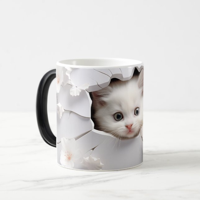 Mug Magic 3D cat (Devant gauche)