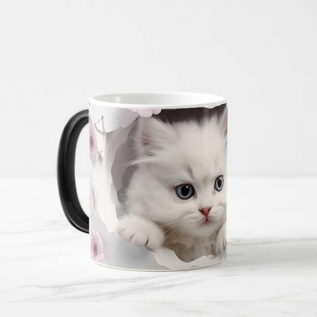 Mug Magic 3D cat (Devant gauche)