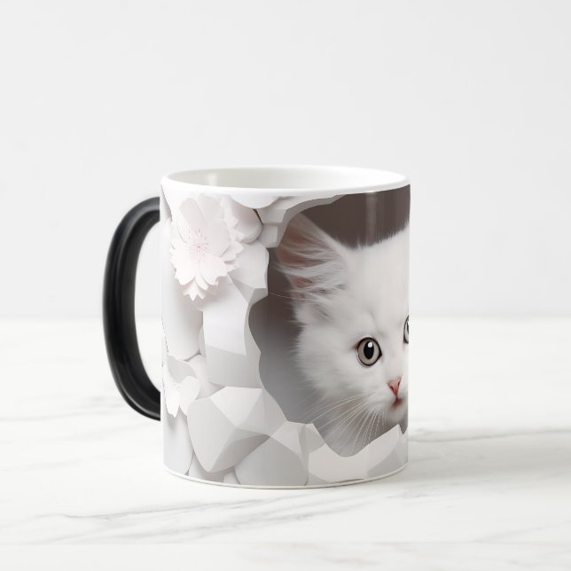 Mug Magic 3D cat (Devant gauche)