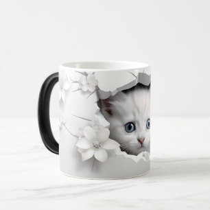 Mug Magic 3D cat