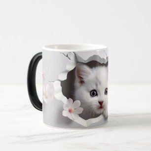 Mug Magic 3D cat
