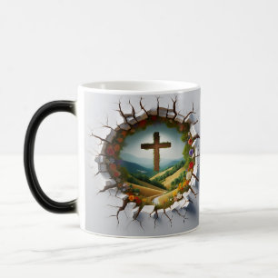 Mug Magic 3D Christian Cross