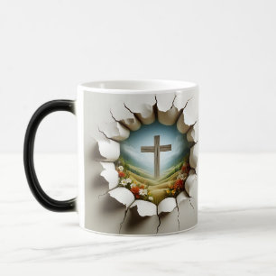Mug Magic 3D Christian Cross
