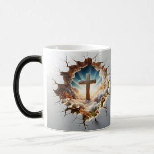 Mug Magic 3D Christian Cross