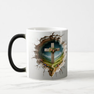Mug Magic 3D Christian Cross