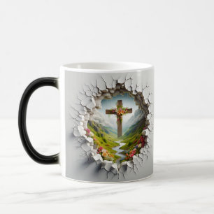 Mug Magic 3D Christian Cross