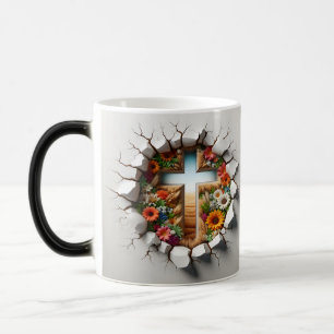 Mug Magic 3D Christian Cross