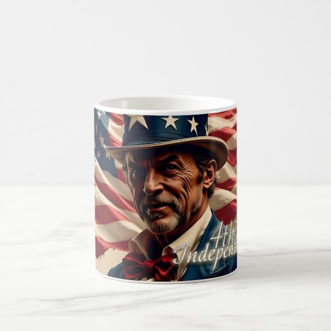Mug Magic 4 juillet – Esprit d'indépendance (Centre)