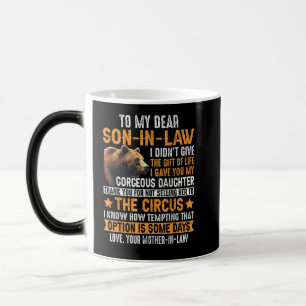 Mug Magic À Mon Cher Fils En Droit, Je T'Ai Donné Ma Fille