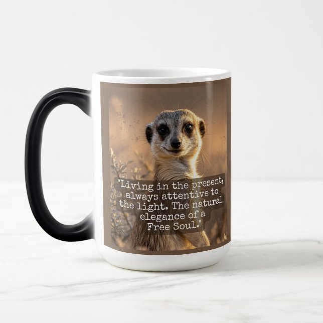 Mug Magic Adventurous Meerkat Living (Gauche)