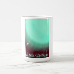 Mug Magic Affiche d'art spatial Alpha Centauri