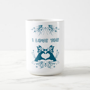 Mug Magic Aimez votre petite amie, célébrez votre Saint-Vale