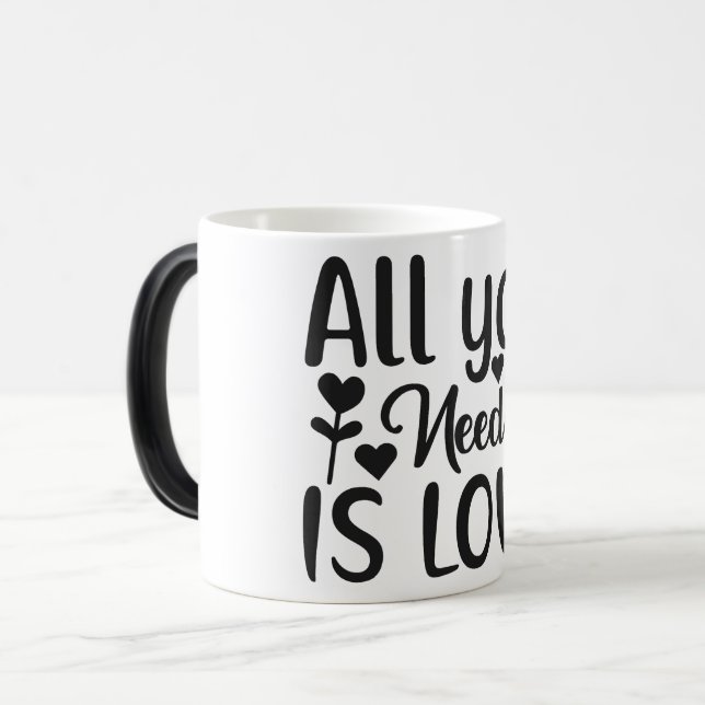 Mug Magic All you need is love (Devant gauche)