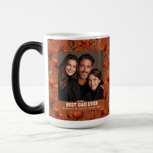Mug Magic Amaryllis Orange Fleur Papa Fils Voyage
