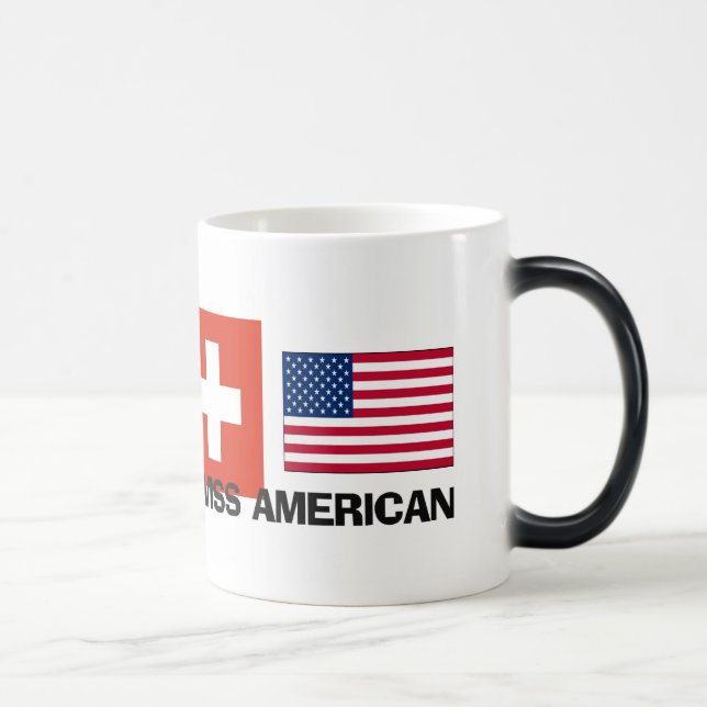 Mug Magic Américain suisse (Droite)