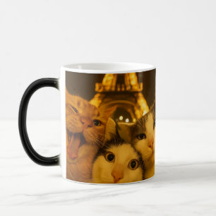 Mug Magic Amoureux de la team de chat de nuit à Paris
