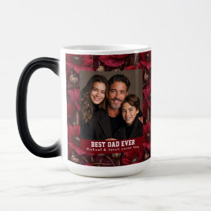 Mug Magic Anémones Rouges Impression Père Luxe