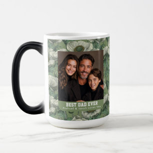 Mug Magic Anémones Vertes Papa Botanique Anniversaire