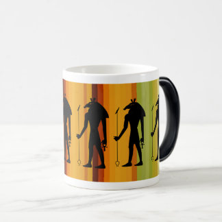 Mug Magic Anubis égyptien Dieu Silhouette