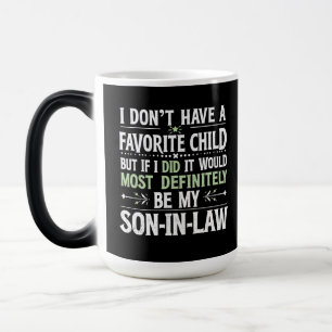 Mug Magic Appréciation du gendre favori - Drôle pour la fami