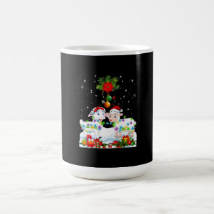 Mug Magic Arbre de Noël des moutons amusant Cadeau animal