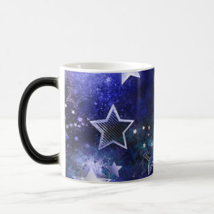 Mug Magic Arrière - plan spatial avec étoiles