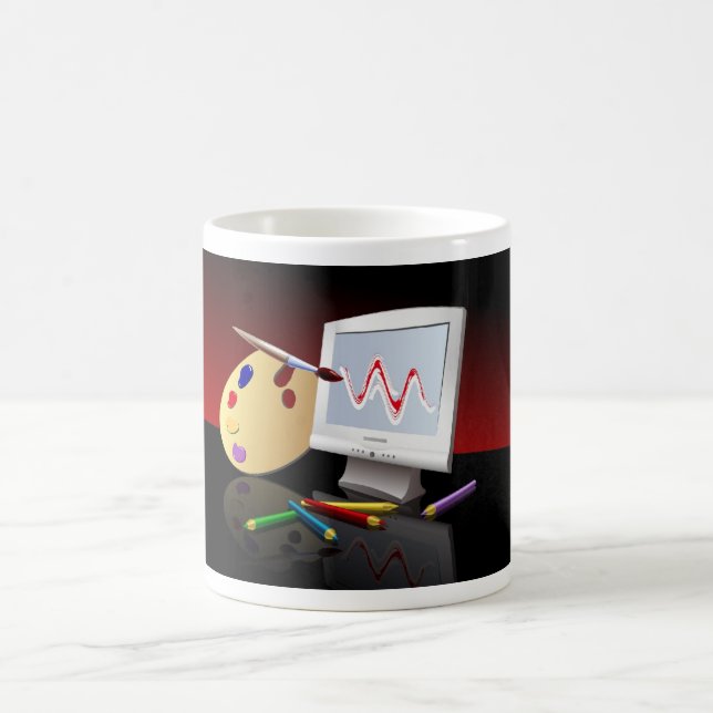 Mug Magic Art graphique (Centre)