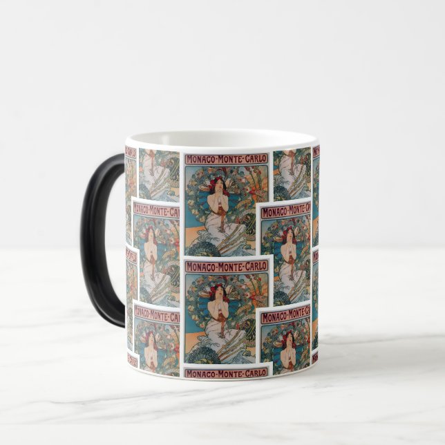 Mug Magic Art Nouveau Élégance : Beauté intemporelle (Devant gauche)