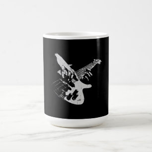 Mug Magic Basse Guitare Lecteur Cadeau Baid