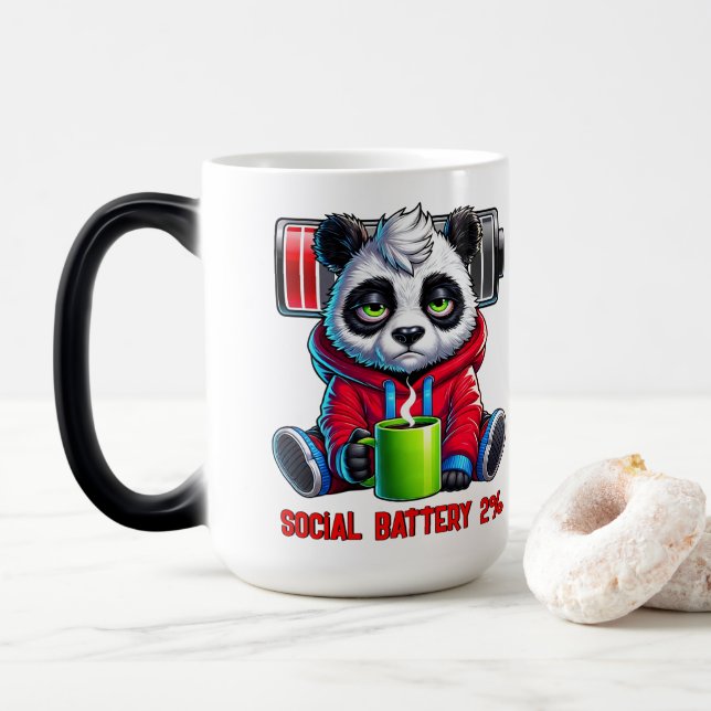Mug Magic Batterie sociale (Avec donut)