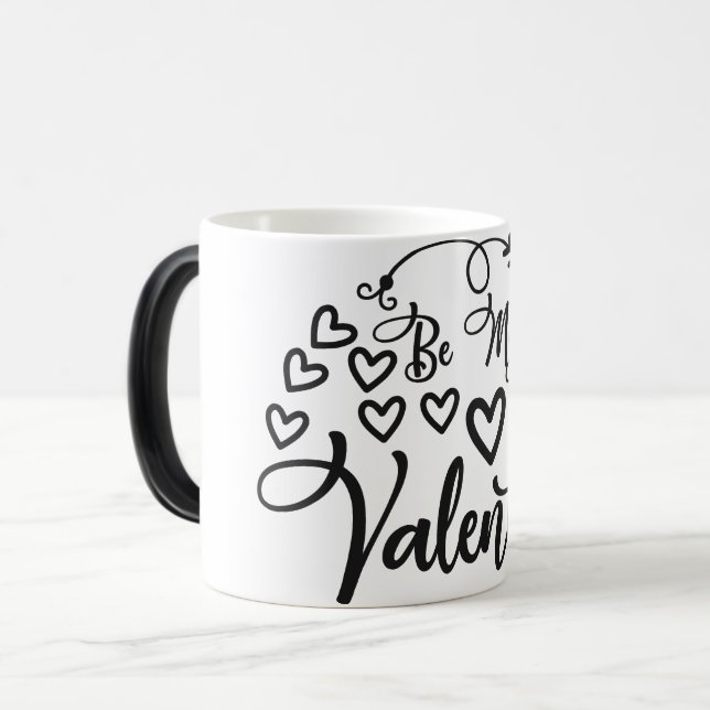 Mug Magic Be my valentine (Devant gauche)