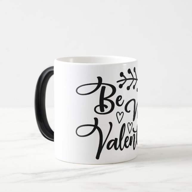 Mug Magic be my valentine (Devant gauche)