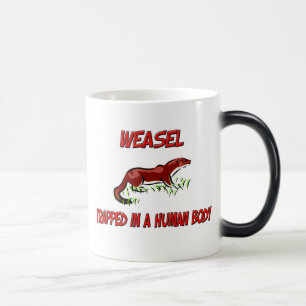 Mug Magic Belette emprisonnée à un corps humain