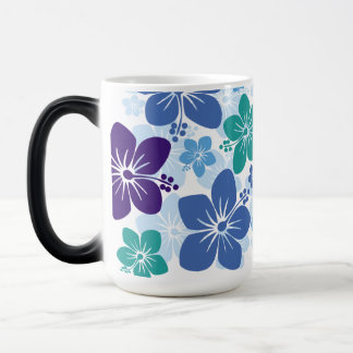 Mug Magic Bestseller Hawaiian Hibiscus design Arrière - plan