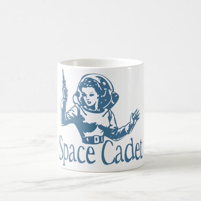 Mug Magic Bleu de cadet de l'espace (Centre)