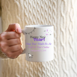 Mug Magic Bonne année 2026 Citation drôle Cadeau,