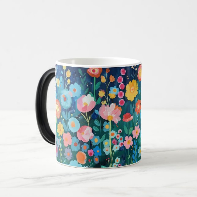 Mug Magic Bouge botanique colorée (Devant gauche)