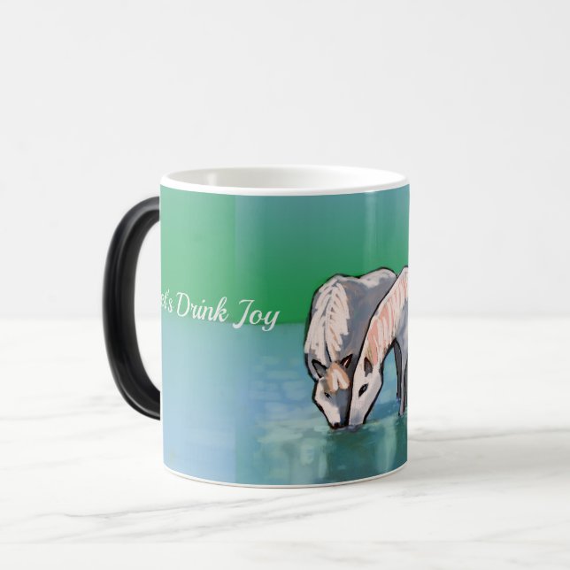 Mug Magic Buvons la Joie (Devant gauche)
