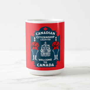Mug Magic Cadeau de célébration de la citoyenneté canadienne