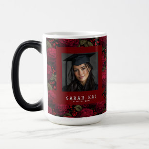 Mug Magic Cadeau de fin d'études ami motif hydrangea élégant