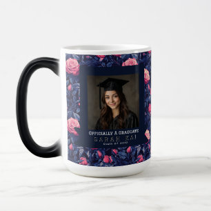 Mug Magic Cadeau de fin d'études de rose classique imprimé S