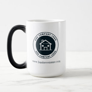 Mug Magic Cadeau de logo d'entreprise personnalisé moderne