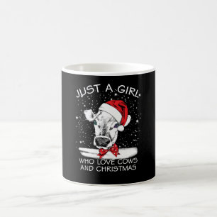 Mug Magic Cadeau de vache Juste Une Fille Qui Aime Les Vach