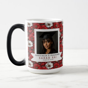 Mug Magic Cadeau souvenir photo imprimé d'anémones classique