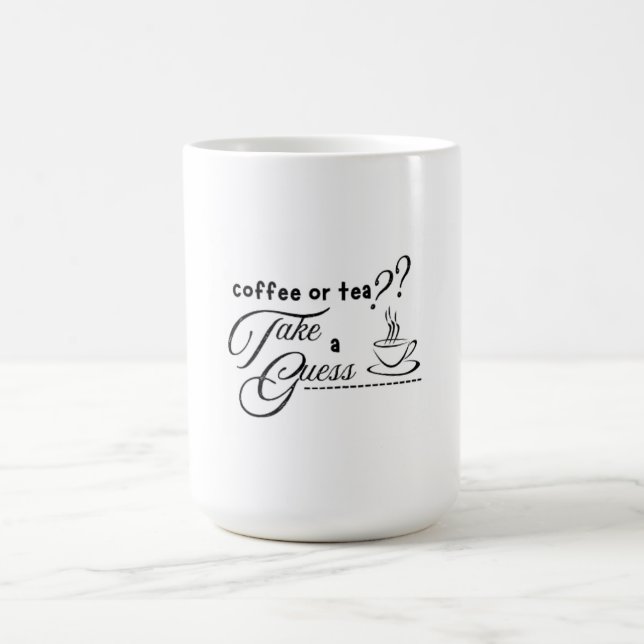 Mug Magic Café ou thé ? (Centre)