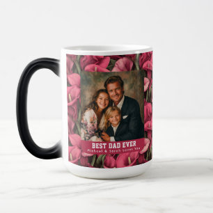 Mug Magic Calla Lilies Nature Fier Papa Famille