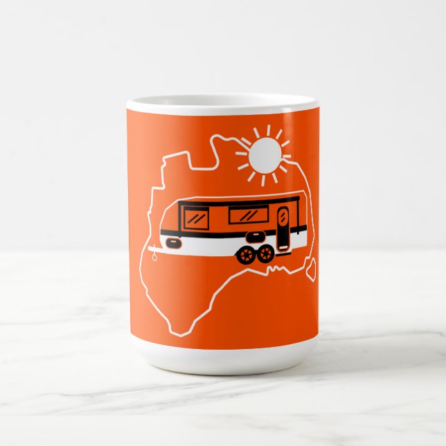 Mug Magic Camping Caravan Australien (Centre)