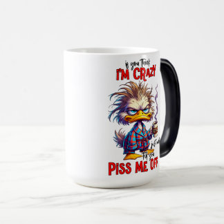 Mug Magic Canard Grincheux Citation Café Sarcastique