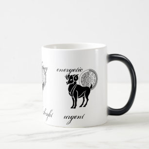 Mug Magic Caractéristiques personnalisables d'Aries de style