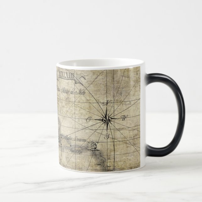 Mug Magic Caraïbes - ancienne carte (Droite)